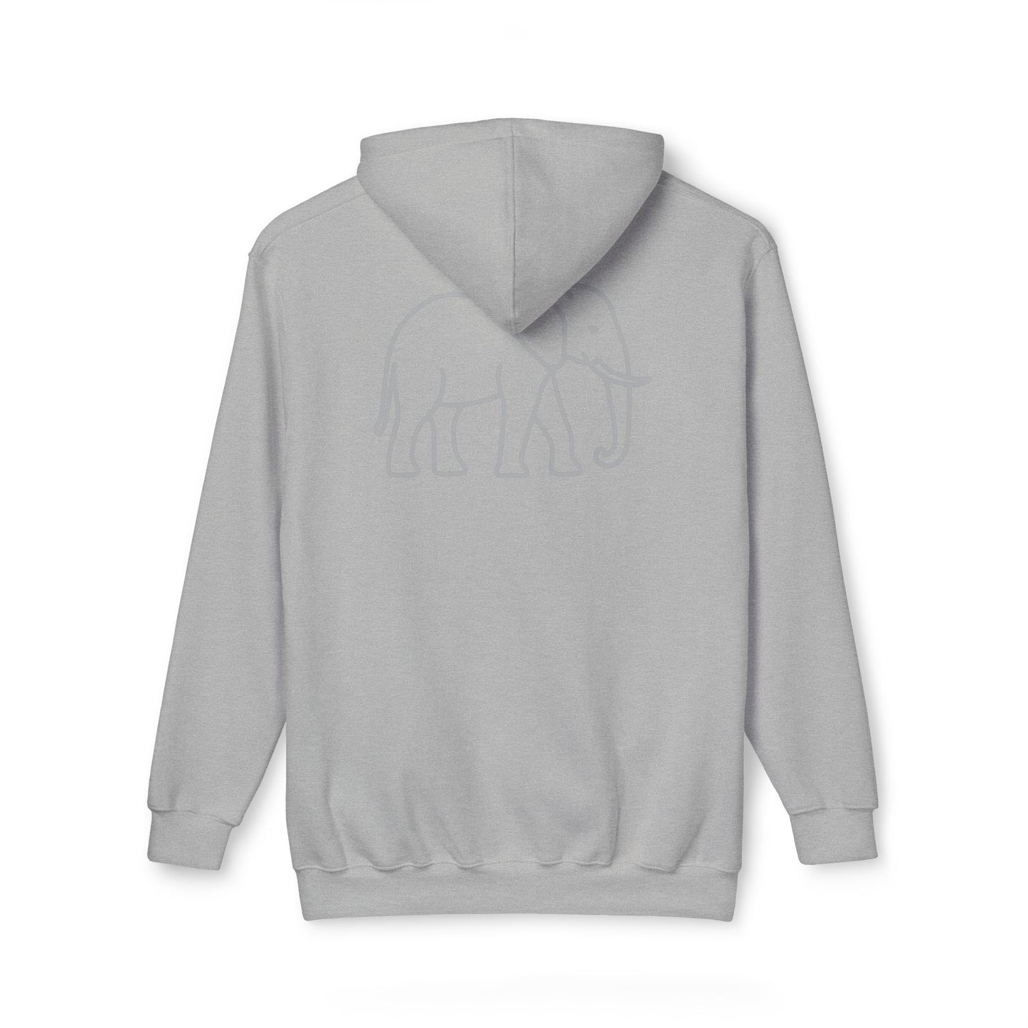 Elephant Strength Unisex Hooded Sweatshirt