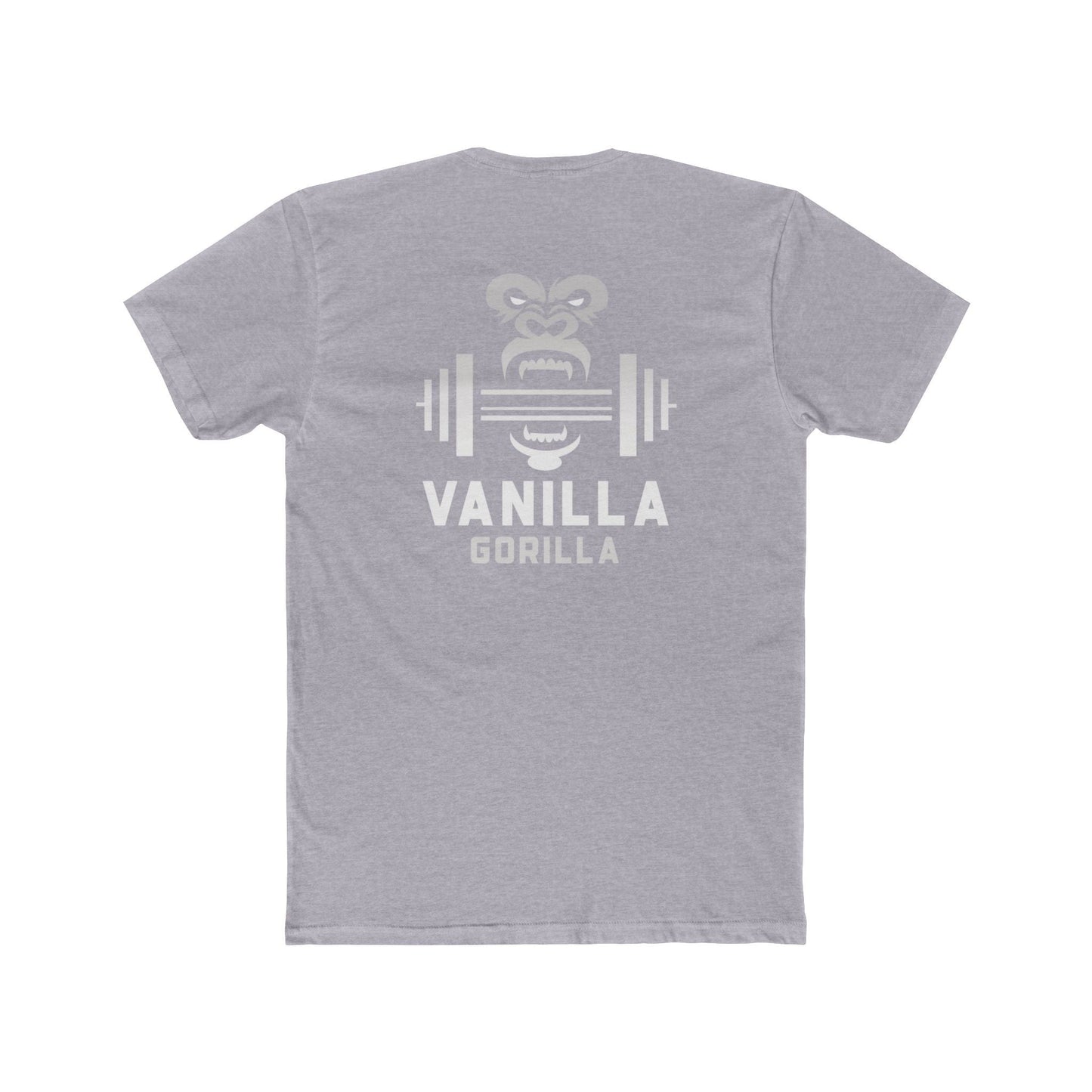 Bold Style: Men's Vanilla Gorilla Crew Tee - MuscleFlow