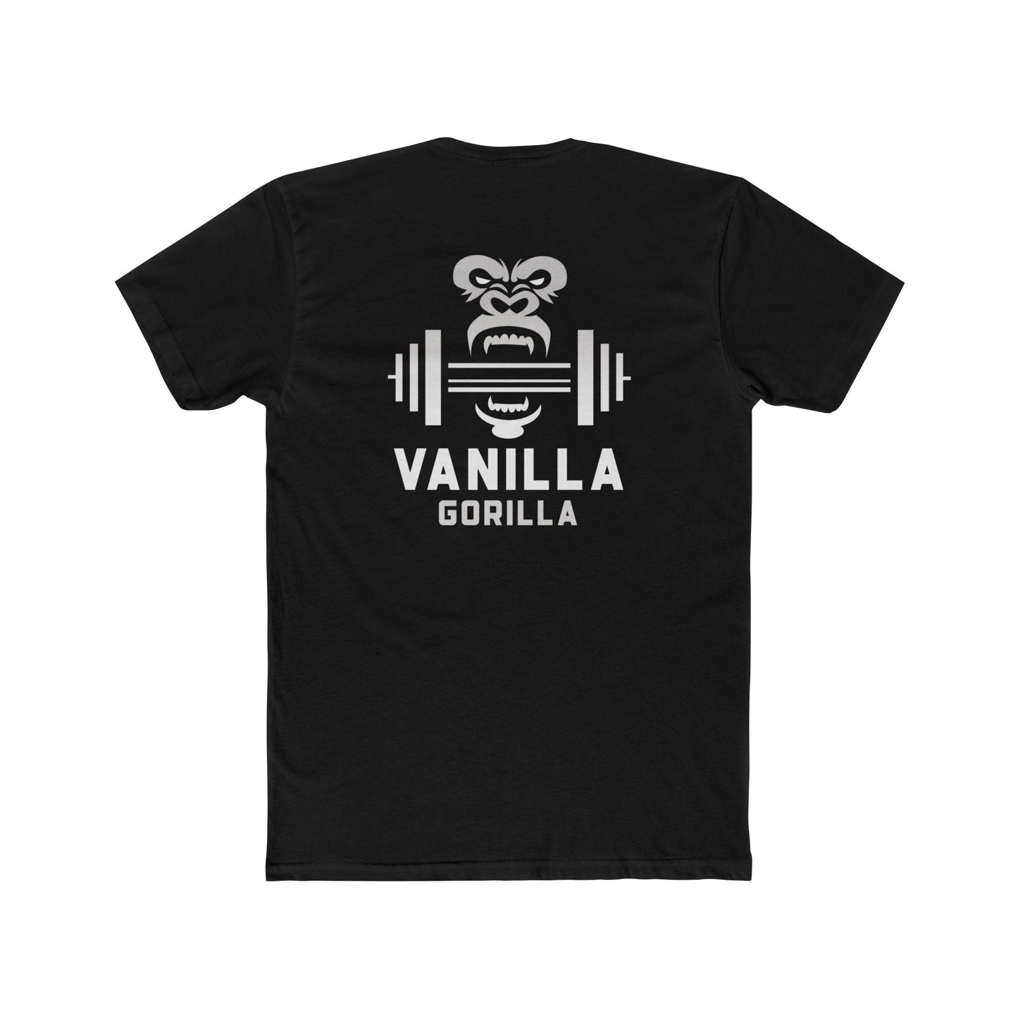 Bold Style: Men's Vanilla Gorilla Crew Tee - MuscleFlow