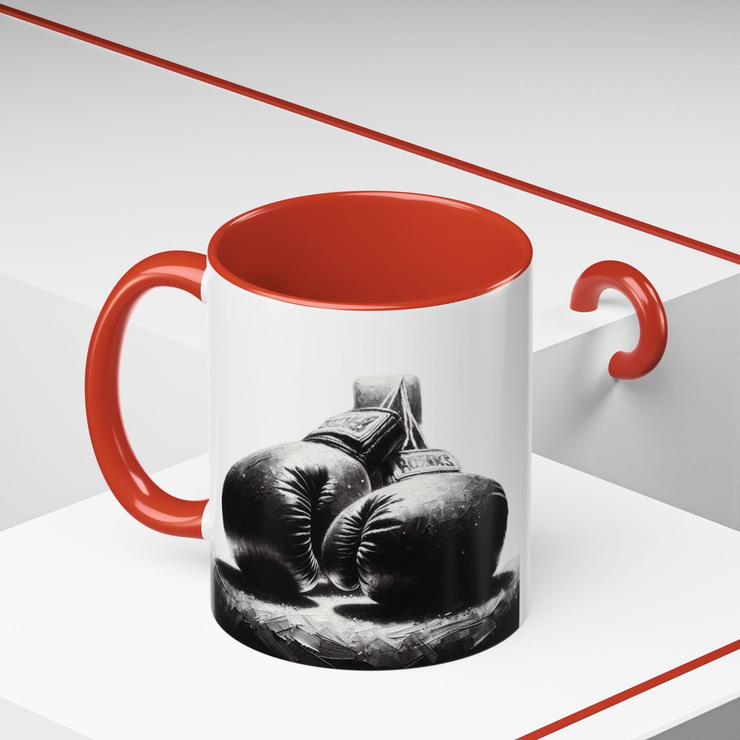 Boxing gloves - Accent Coffee Mug (11, 15oz) - MuscleFlow