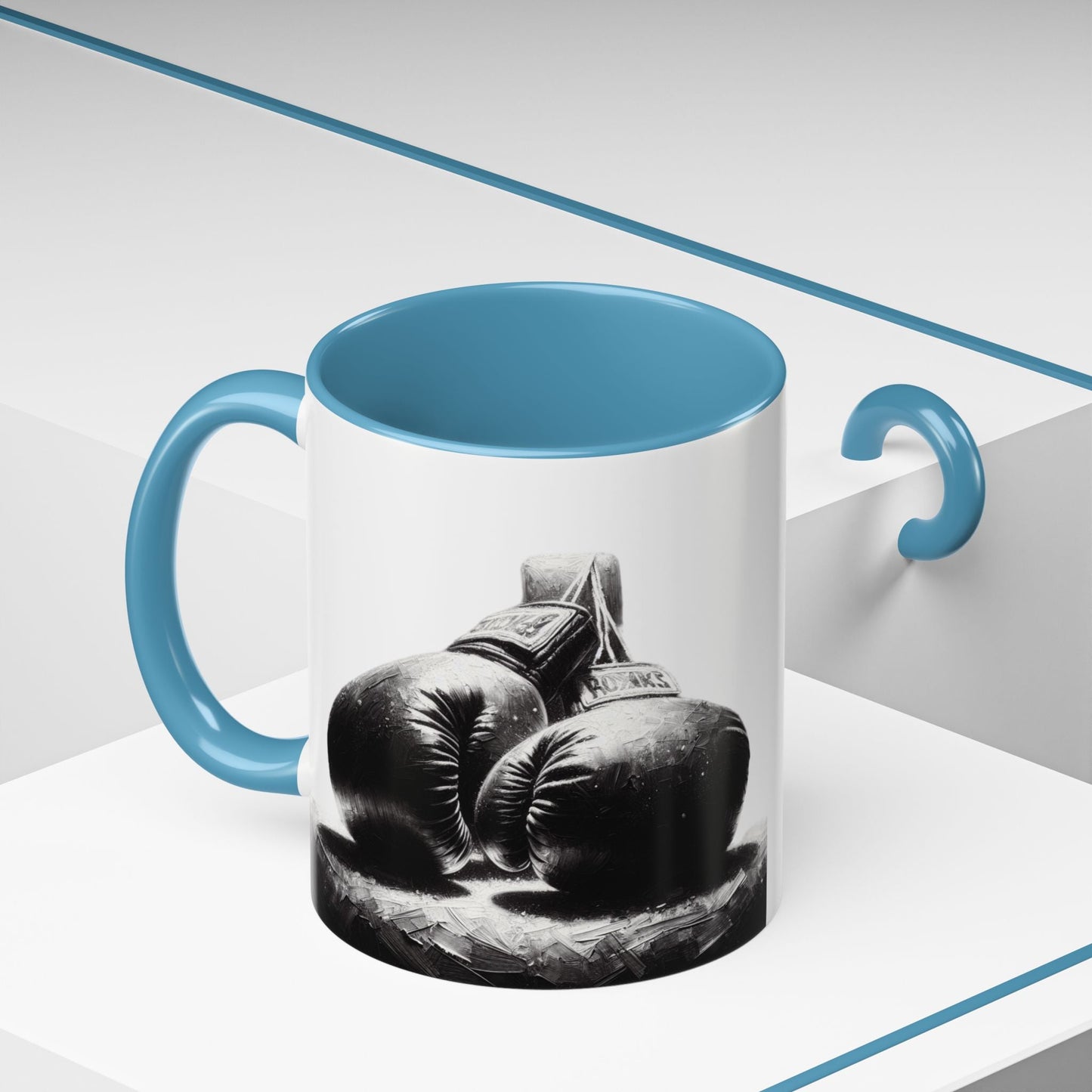 Boxing gloves - Accent Coffee Mug (11, 15oz) - MuscleFlow