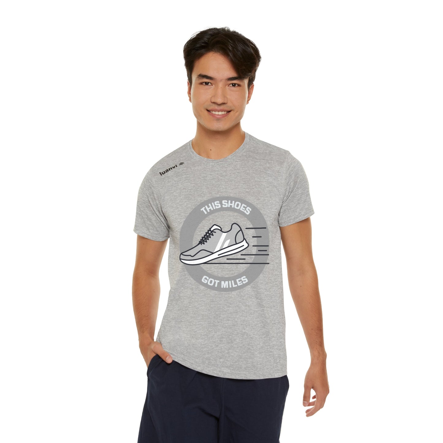 Dynamic Men's Running Enthusiast Tee - MuscleFlow