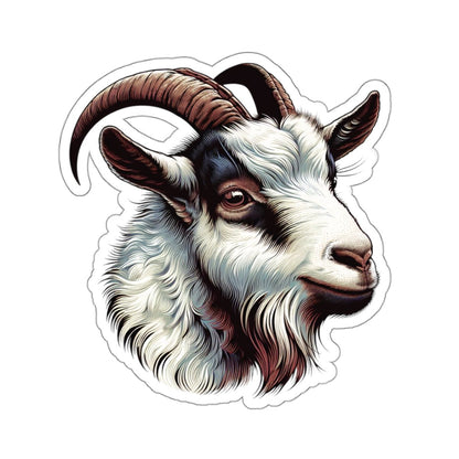 Goat Head - Kiss - Cut Stickers - MuscleFlow