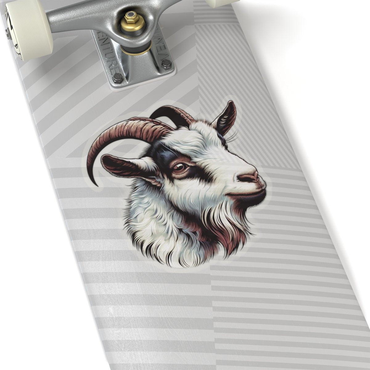 Goat Head - Kiss - Cut Stickers - MuscleFlow