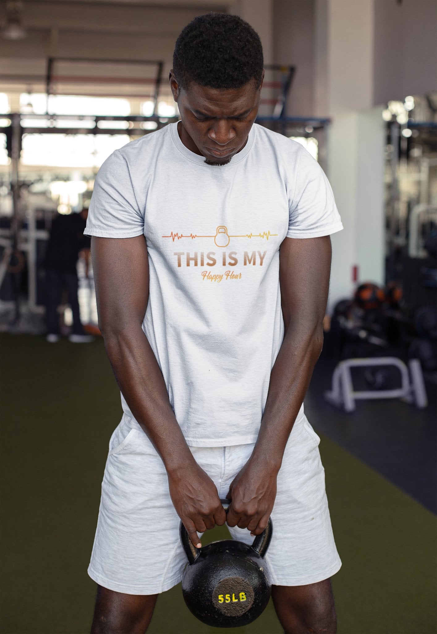 Happy Hour Vibes: Unisex Tri - Blend Crew Tee - MuscleFlow