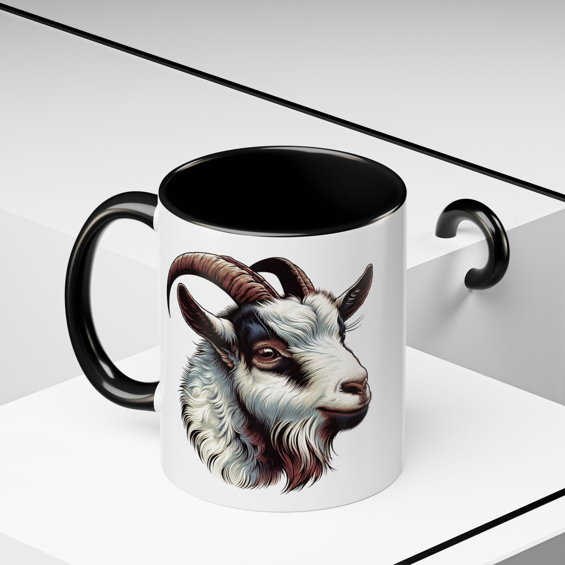 It's a Goat - Accent Coffee Mug (11oz) - MuscleFlow