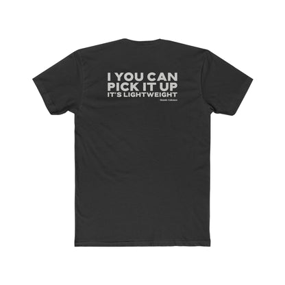 Men's Ronnie Coleman Quote Tee: "If You Can Pick It Up, It's Lightweight" - MuscleFlow