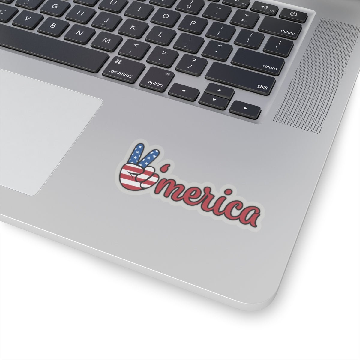 'MERICA - Kiss - Cut Stickers - MuscleFlow