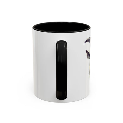 Origami goat - Accent Coffee Mug (11, 15oz) - MuscleFlow