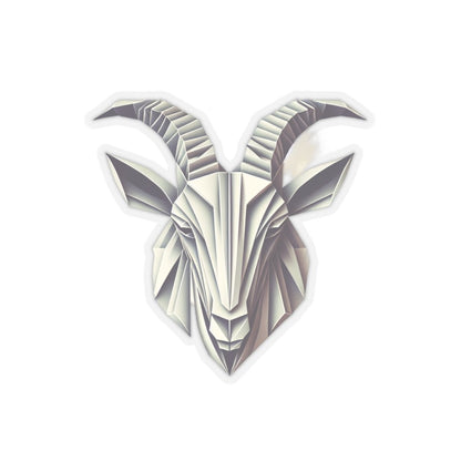 Origami Goat - Kiss - Cut Stickers - MuscleFlow