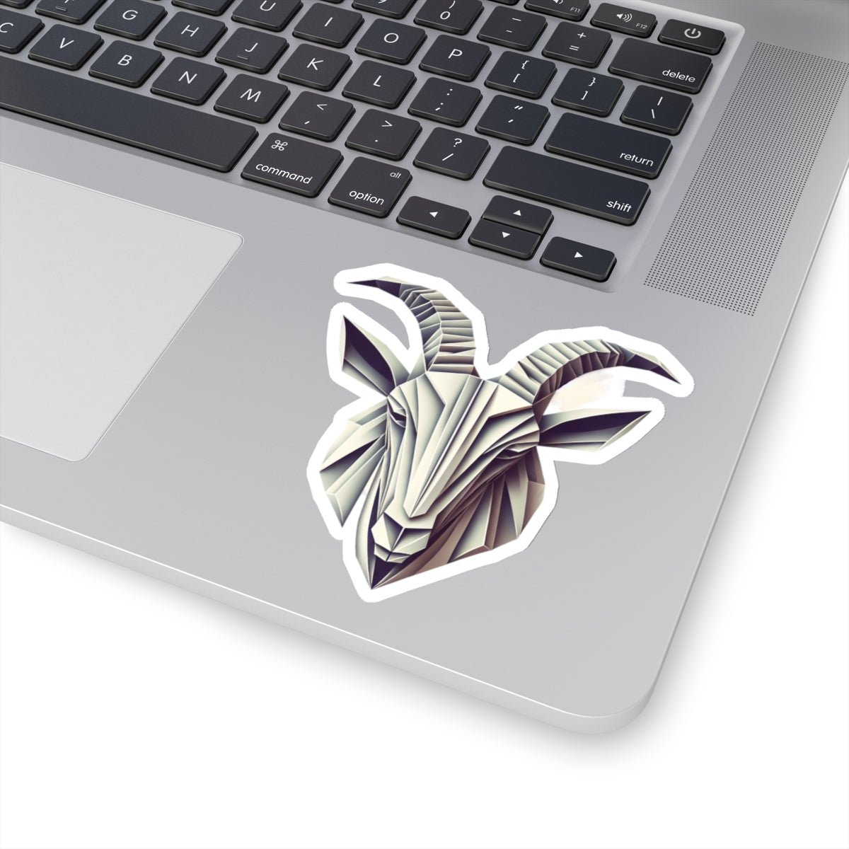 Origami Goat - Kiss - Cut Stickers - MuscleFlow